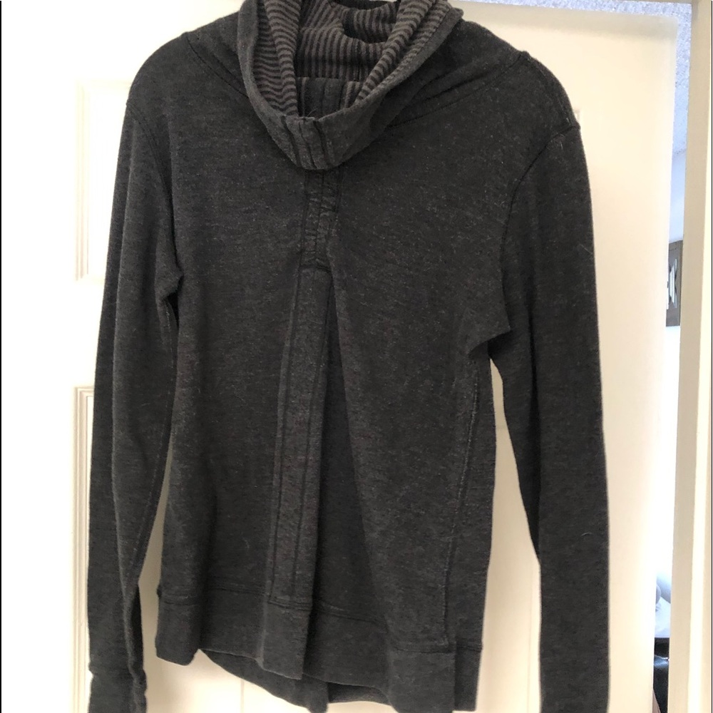 Lululemon Reversible Cowl Neck Pull Over